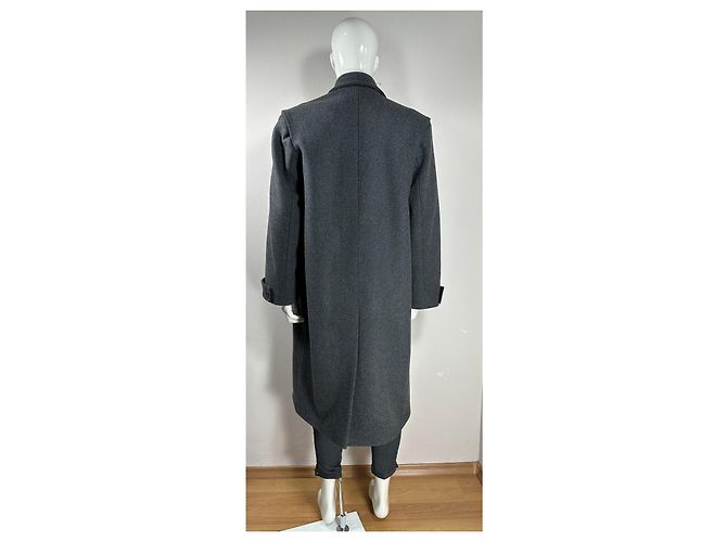 Autre Marque Bianca Saunders Runway Wool Grey Coat - view 4