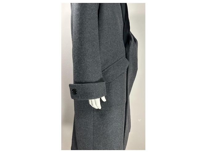 Autre Marque Bianca Saunders Runway Wool Grey Coat - view 5