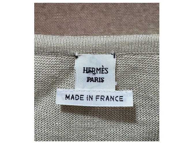 Abito Hermès in lino multicolore - vista 5