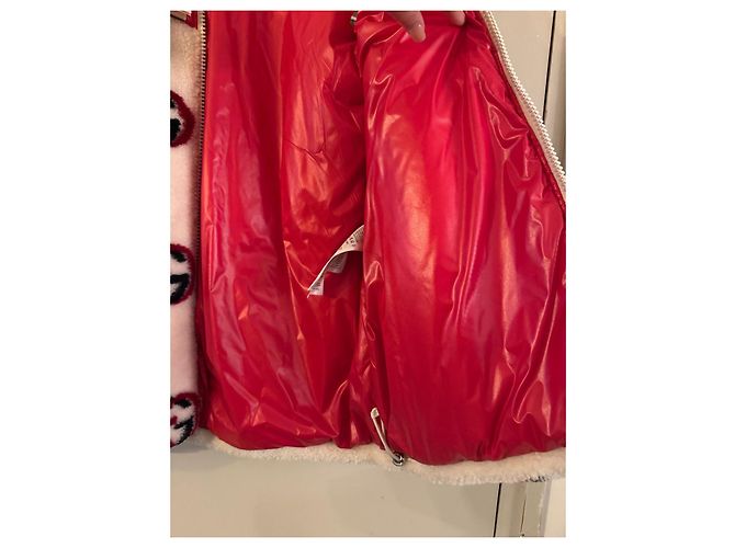 Abrigo Gucci Rojo Oscuro de Lana Burdeos - vista 8