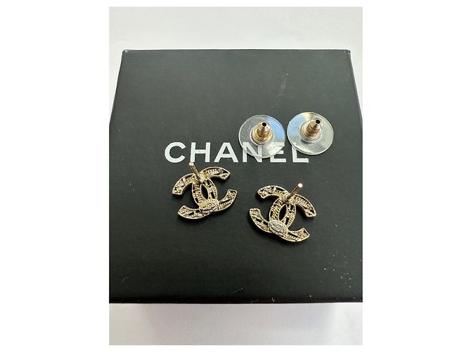 Chanel CC Dourado - vista 7