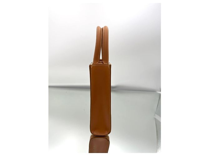 Céline Celine 193302 Triomphe Canvas Mini Cabas Tasche Braun Beige - Ansicht 13