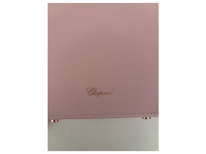 Chopard x Chloë Sevigny Borsa a spalla in pelle rosa Green Carpet - vista 6
