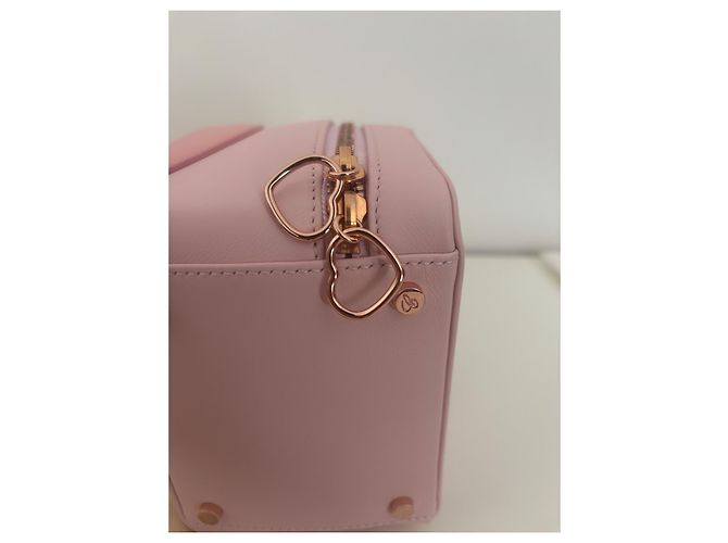 Chopard x Chloë Sevigny Borsa a spalla in pelle rosa Green Carpet - vista 8