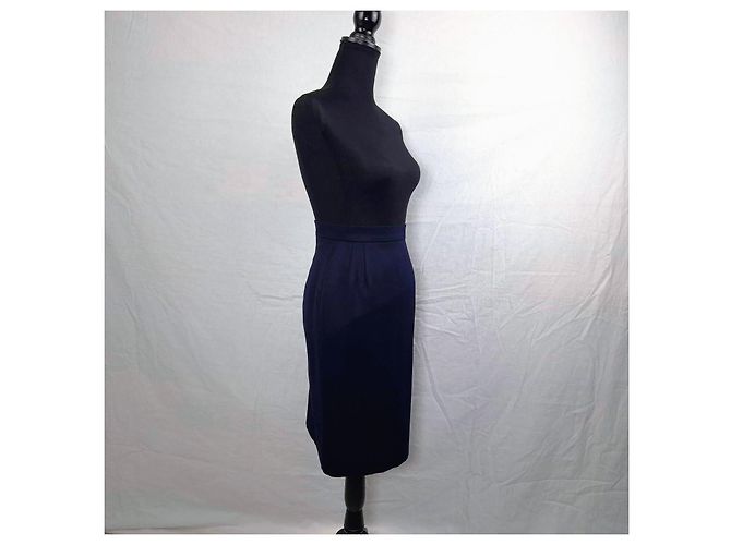 Valentino Garavani Gonna blu Valentino vintage anni '90 Blu scuro - vista 6
