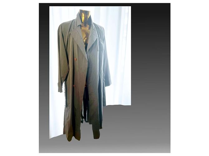 Issey Miyake Long summer overcoat (dust cost) Grey - view 2