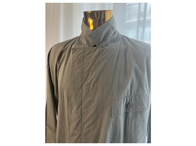Issey Miyake Long summer overcoat (dust cost) Grey - view 4