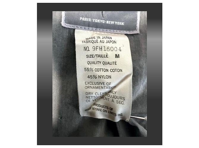 Issey Miyake Long summer overcoat (dust cost) Grey - view 6