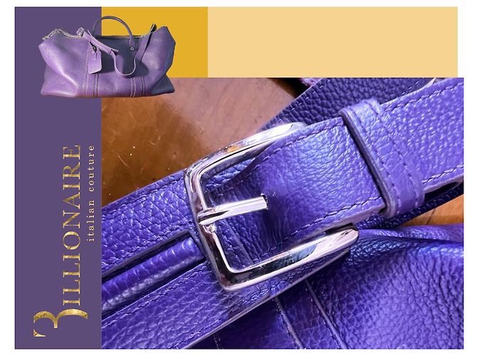 Billionaire Luxurious travel bag (large size) Dark purple - view 16