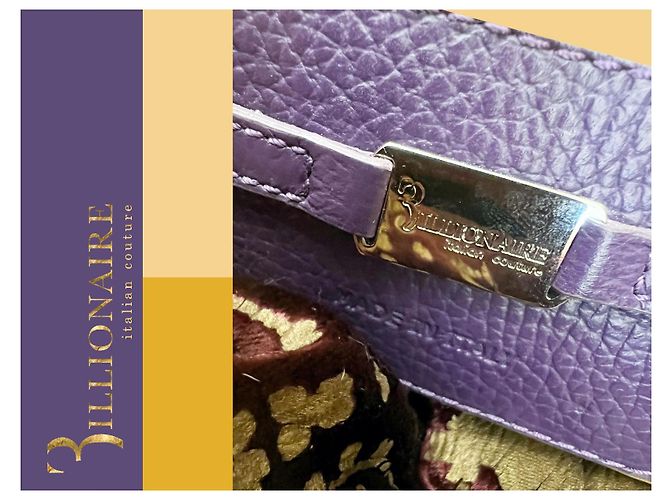 Billionaire Luxurious travel bag (large size) Dark purple - view 8