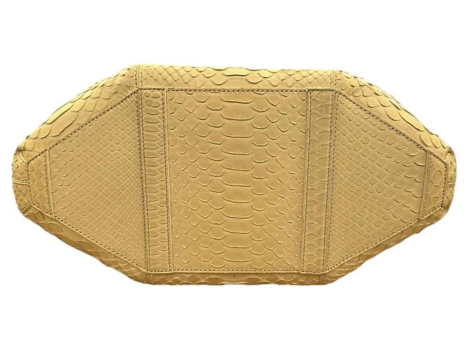 Roberto Cavalli Sac en python blanc ivoire - vue 3