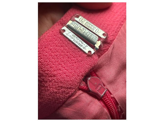Falda Chanel de tweed rosa talla 34 - vista 4