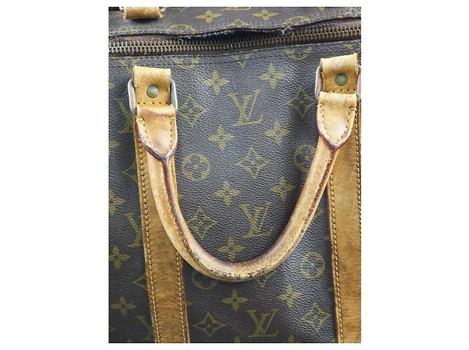 Borsa da viaggio Keepall 55 di Louis Vuitton Marrone - vista 12