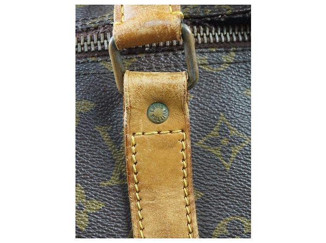 Borsa da viaggio Keepall 55 di Louis Vuitton Marrone - vista 13