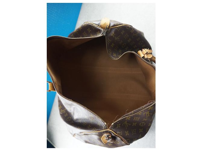 Borsa da viaggio Keepall 55 di Louis Vuitton Marrone - vista 19