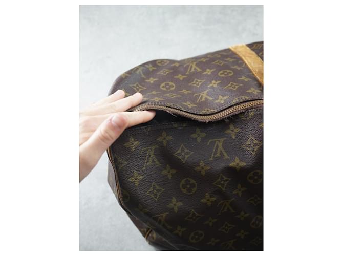 Borsa da viaggio Keepall 55 di Louis Vuitton Marrone - vista 3