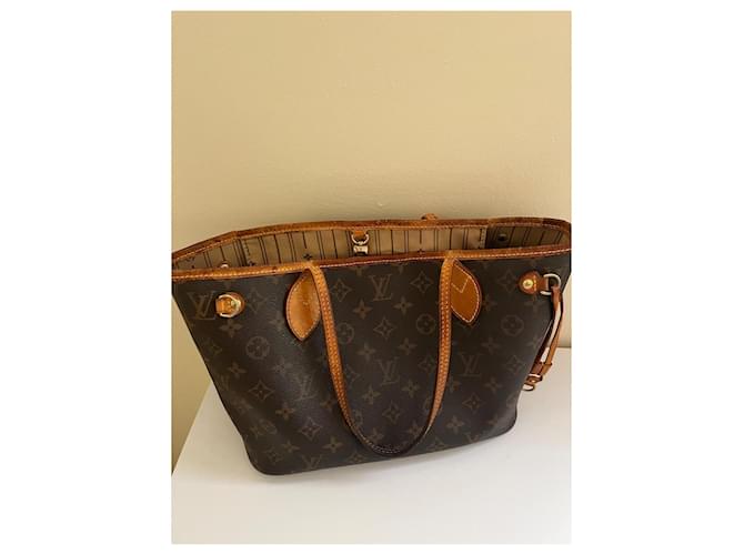 Louis Vuitton Neverfull Handtasche Monogram Dunkelbraun - Ansicht 3