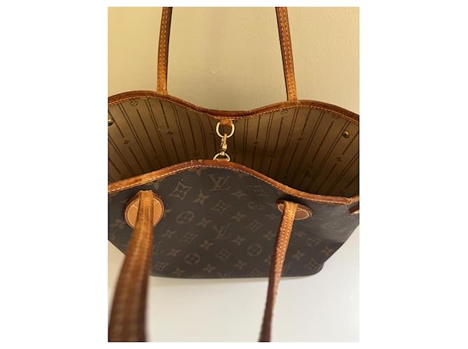Louis Vuitton Neverfull Handtasche Monogram Dunkelbraun - Ansicht 4