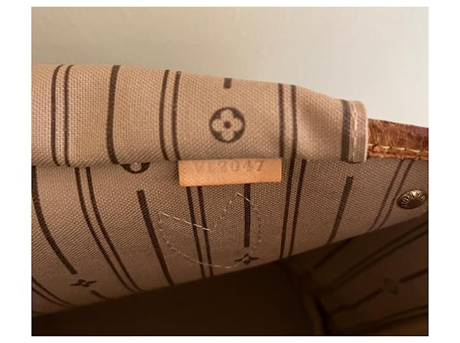Louis Vuitton Neverfull Handtasche Monogram Dunkelbraun - Ansicht 6