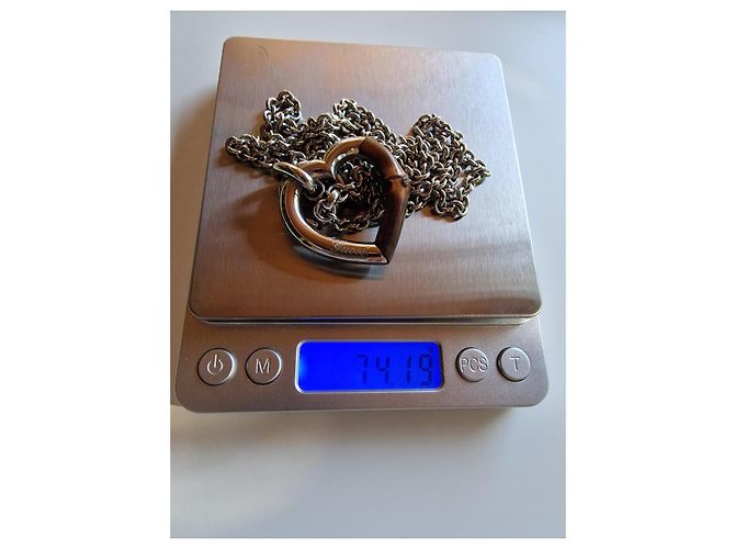 Collar Gucci Bambou plata y bambú Castaño - vista 10