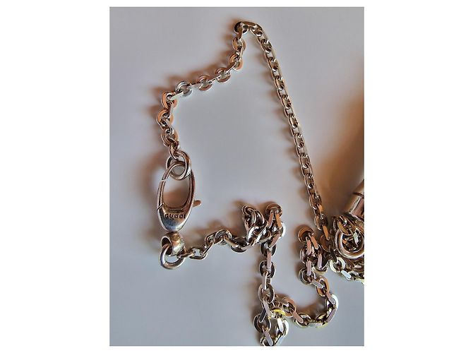 Collana Gucci Bamboo in argento 75 cm - vista 5