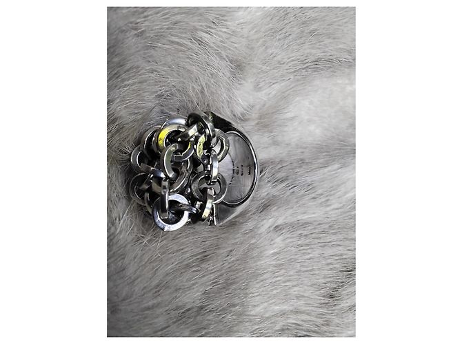 Anello cocktail Pianegonda Plot in argento sterling Silver hardware - vista 5