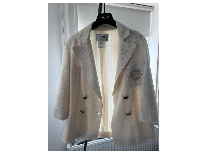 Blazer Chanel in cotone - vista 3