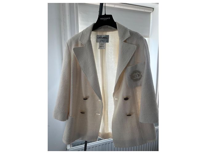 Blazer Chanel in cotone - vista 4