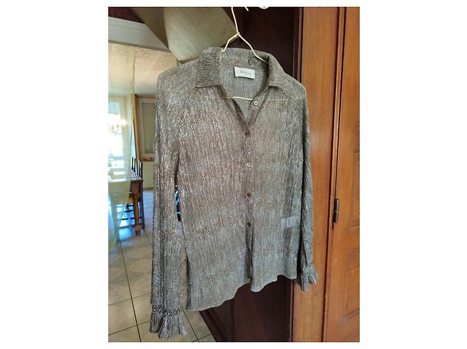 Berenice Camicia argento e oro Bérenice XS/34 - vista 2