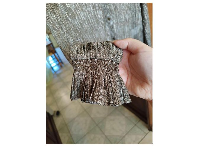 Berenice Camicia argento e oro Bérenice XS/34 - vista 5