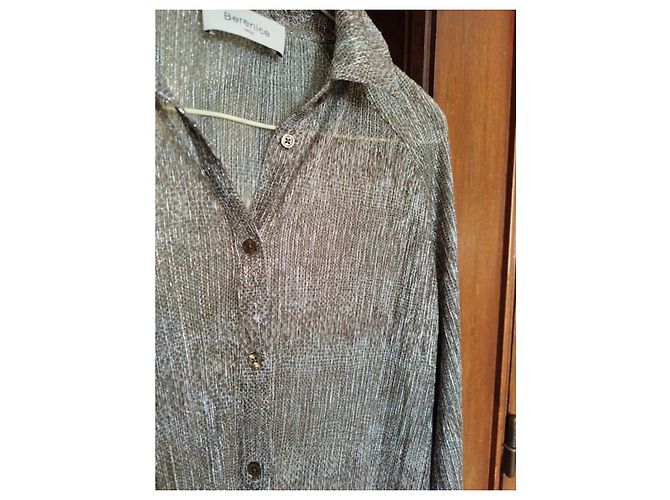 Berenice Camicia argento e oro Bérenice XS/34 - vista 6