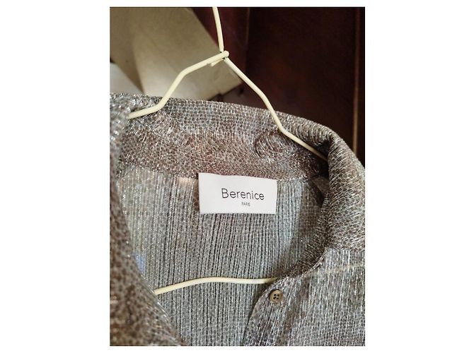 Berenice Camicia argento e oro Bérenice XS/34 - vista 7