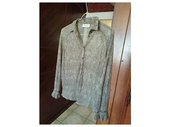 Berenice Camicia argento e oro Bérenice XS/34 - vista 8