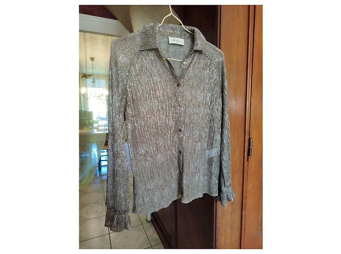 Berenice Camicia argento e oro Bérenice XS/34 - vista 9