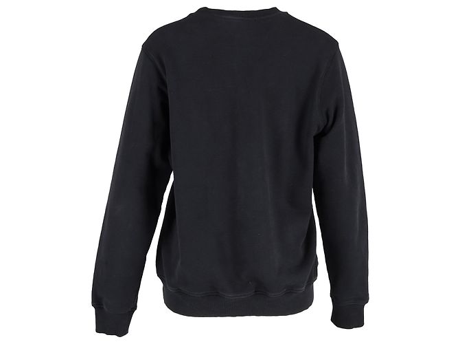 Autre Marque Casablanca Tennis Club Sweatshirt aus schwarzer Baumwolle - Ansicht 3