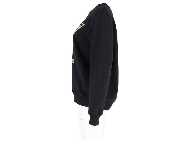 Autre Marque Casablanca Tennis Club Sweatshirt aus schwarzer Baumwolle - Ansicht 5