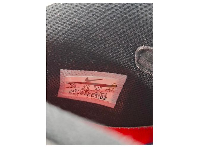 Supreme x Nike Air Force 1 Mid Sneakers Supreme in Pelle Nera Nero - vista 18