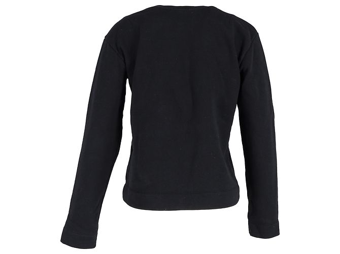 Suéter Oslavi en algodón negro de Acne Studios - vista 3