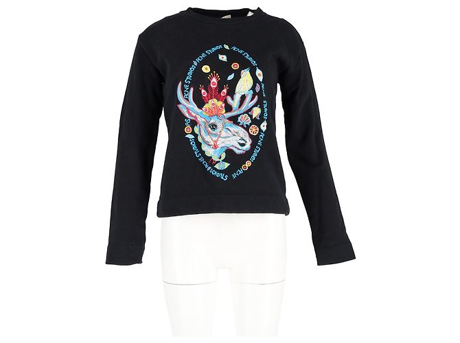 Suéter Oslavi en algodón negro de Acne Studios - vista 4