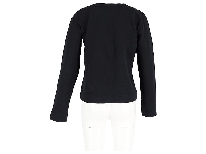 Suéter Oslavi en algodón negro de Acne Studios - vista 6