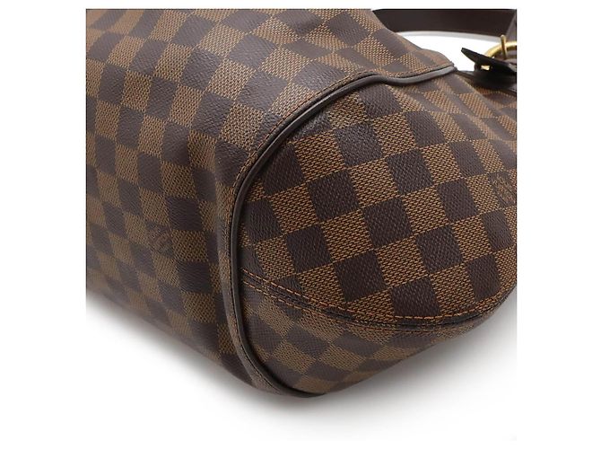 Borsa a Spalla Louis Vuitton Damier Sistina GM N41540 Marrone - vista 3