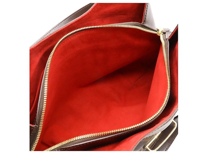 Borsa a Spalla Louis Vuitton Damier Sistina GM N41540 Marrone - vista 6