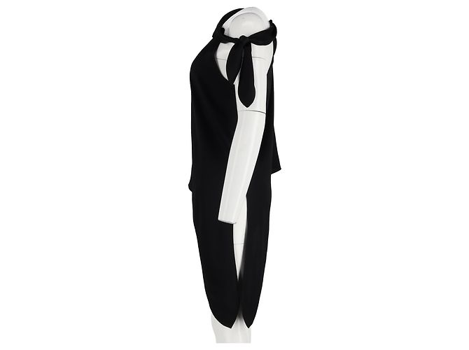 Asymmetrisches Top von Diane Von Furstenberg aus schwarzem Polyester - Ansicht 5