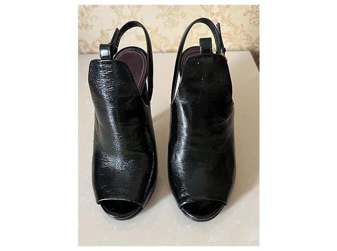 Décolleté Gucci in pelle nera Nero - vista 3