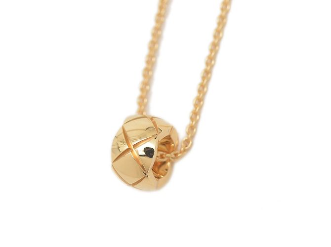 Collier Chanel Coco Crush K18YG J12305 Doré - vue 3