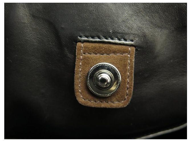Tote BORSA A MANO PRADA IN SCAMOSCIATO MARRONE CON TRACOLLA - vista 12