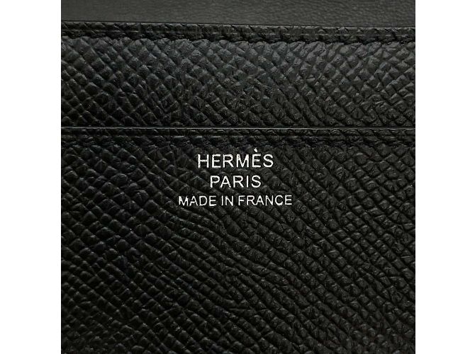 Hermès Constance To Go Lang Wallet Schwarz - Ansicht 12
