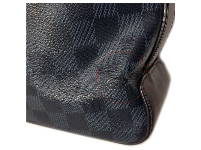 Borsa messenger Greenwich Damier Cobalt di Louis Vuitton - vista 5