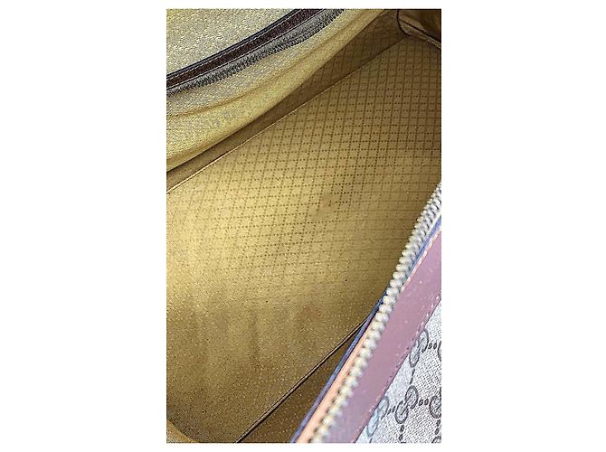 Borsa da viaggio grande Archive Special Order di Gucci Beige - vista 11