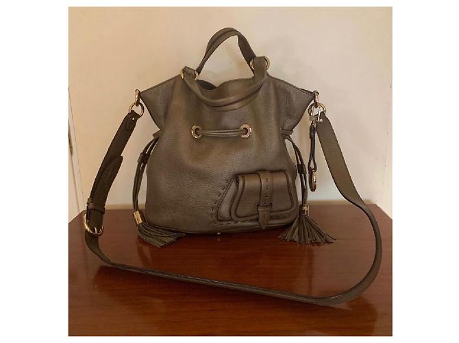 Bolsa Lancel BB em couro castanho Castanha - vista 2